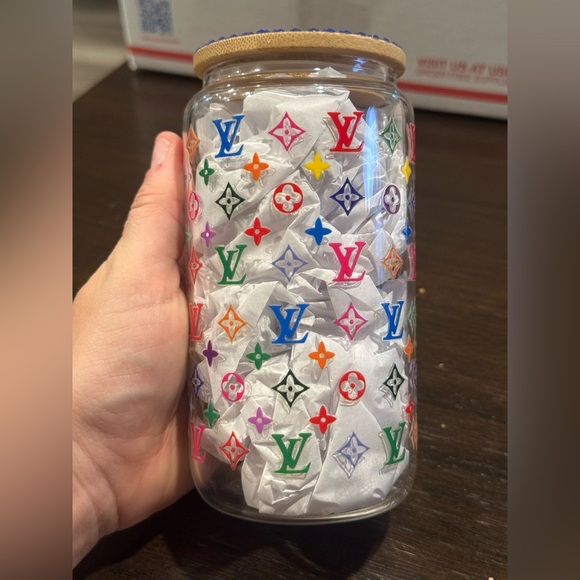 Louis Vuitton Multicolor Logo Jar - Picture 2 of 6
